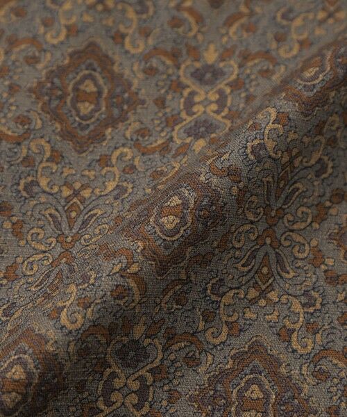 Paul Stuart / ポール・スチュアート シャツ・ブラウス | バティック柄プリント 半袖シャツ | 詳細10