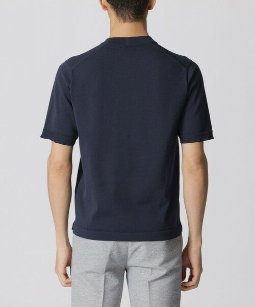 Paul Stuart / ポール・スチュアート ニット・セーター | ドレスニットＴシャツ　TEXBRID（R）プレーティング | 詳細6