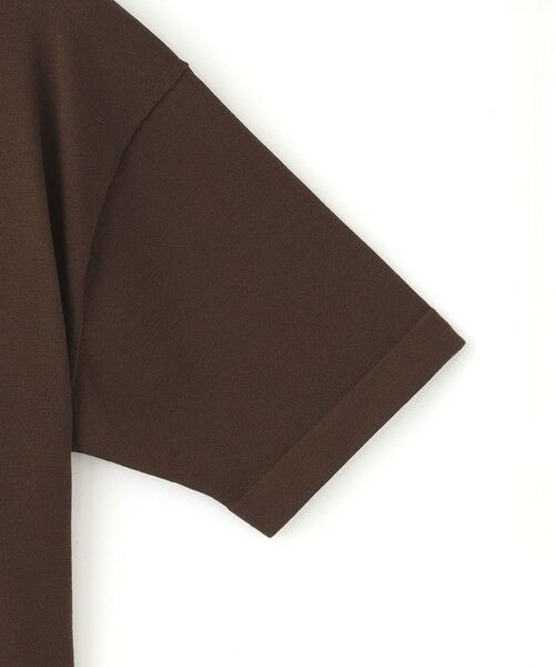 Paul Stuart / ポール・スチュアート ニット・セーター | 【WEB・一部店舗限定】ニットＴシャツ　TEXBRID（Ｒ）プレーティング　（リラックスフィット） | 詳細3