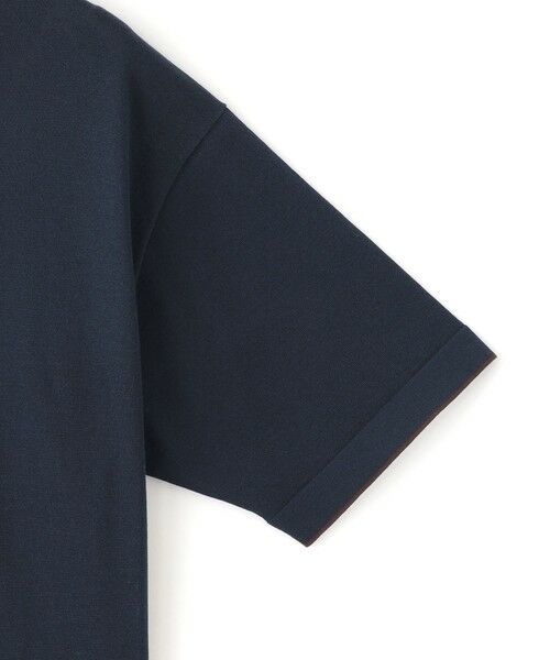 Paul Stuart / ポール・スチュアート ニット・セーター | 【WEB・一部店舗限定】ニットポロシャツ　TEXBRID（R）プレーティング　（リラックスフィット） | 詳細3