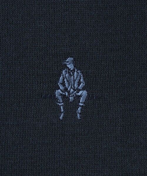 Paul Stuart / ポール・スチュアート ニット・セーター | 【WEB・一部店舗限定】ニットポロシャツ　TEXBRID（R）プレーティング　（リラックスフィット） | 詳細5