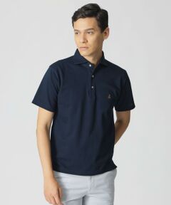 Paul Stuart / ポール・スチュアート カットソー | 鹿の子カッタウェイポロシャツ