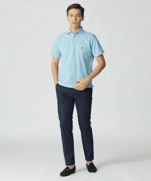 Paul Stuart / ポール・スチュアート カットソー | 鹿の子カッタウェイポロシャツ | 詳細4