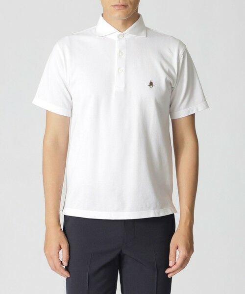 Paul Stuart / ポール・スチュアート カットソー | 鹿の子カッタウェイポロシャツ | 詳細10