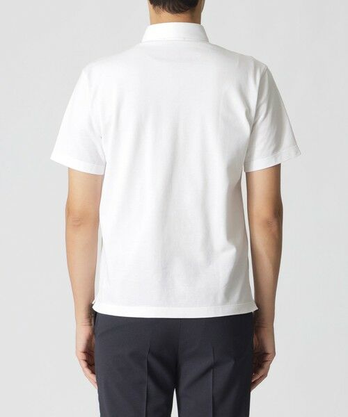 Paul Stuart / ポール・スチュアート カットソー | 鹿の子カッタウェイポロシャツ | 詳細12