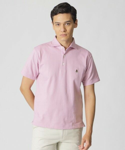 VERSACE ホワイト ポロシャツ L Versace Collection Men's White Logo Short Sleeve Polo Shirt