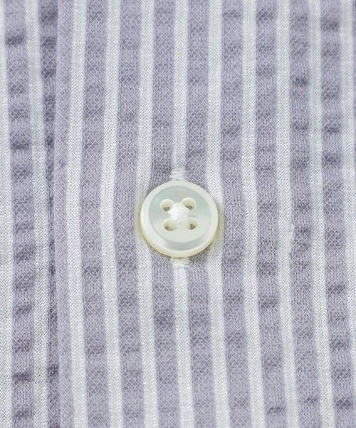 Paul Stuart / ポール・スチュアート カットソー | ニットサッカーシャツ（半袖） | 詳細10