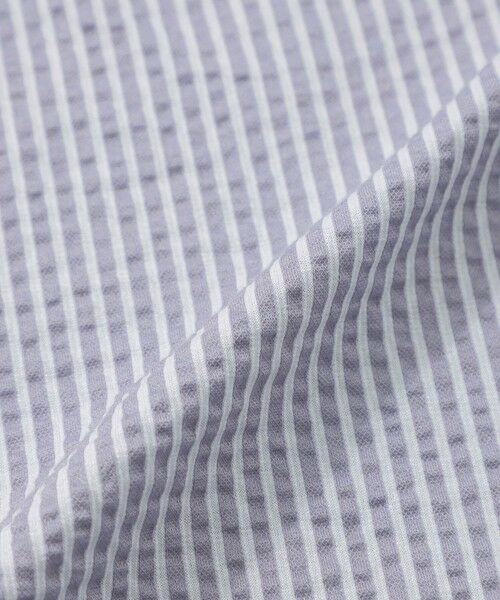 Paul Stuart / ポール・スチュアート カットソー | ニットサッカーシャツ（半袖） | 詳細12