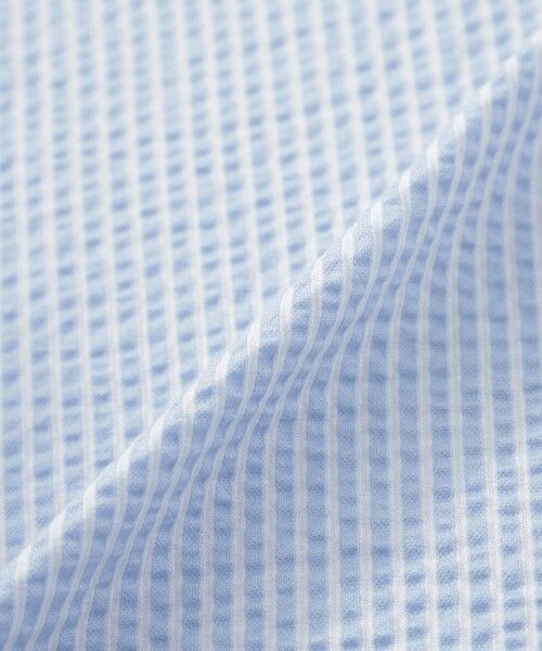 Paul Stuart / ポール・スチュアート カットソー | ニットサッカーシャツ（半袖） | 詳細13