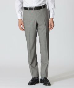 Paul Stuart / ポール・スチュアート その他パンツ | ウィンドウペン柄　ストレッチウールトロトラウザーズ