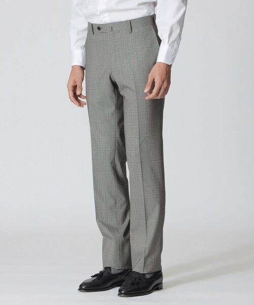 Paul Stuart / ポール・スチュアート その他パンツ | ウィンドウペン柄　ストレッチウールトロトラウザーズ | 詳細3