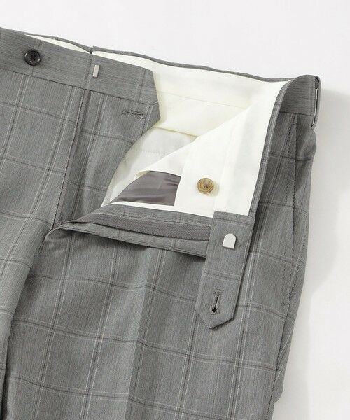 Paul Stuart / ポール・スチュアート その他パンツ | ウィンドウペン柄　ストレッチウールトロトラウザーズ | 詳細6