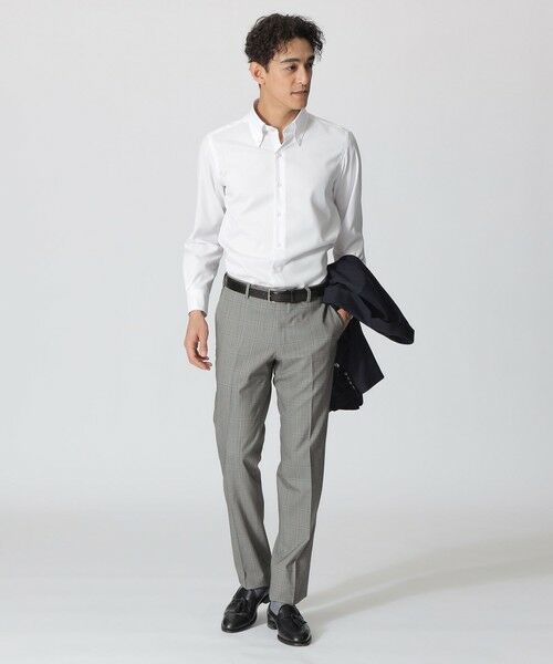 Paul Stuart / ポール・スチュアート その他パンツ | ウィンドウペン柄　ストレッチウールトロトラウザーズ | 詳細1