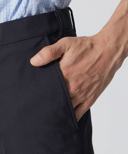 Paul Stuart / ポール・スチュアート その他パンツ | 【接触冷感/Adjustable Fit/Keep Pressed】アポロックコットンストレッチトラウザーズ | 詳細8