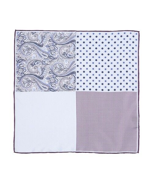 Paul Stuart / ポール・スチュアート その他小物 | 4面パネルプリントチーフ | 詳細3