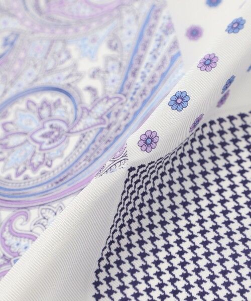 Paul Stuart / ポール・スチュアート その他小物 | 4面パネルプリントチーフ | 詳細4