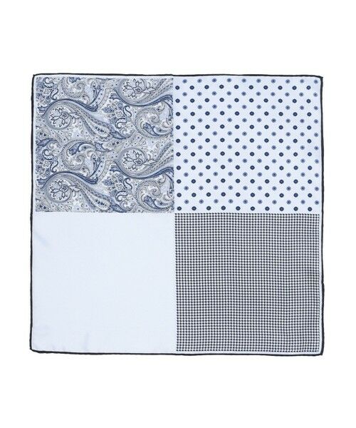 Paul Stuart / ポール・スチュアート その他小物 | 4面パネルプリントチーフ | 詳細2