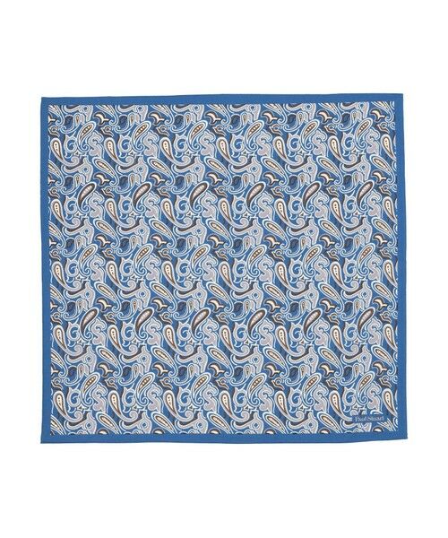 Paul Stuart / ポール・スチュアート その他小物 | ペイズリープリントハンカチ | 詳細1