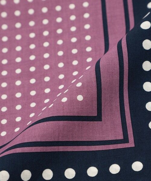 Paul Stuart / ポール・スチュアート その他小物 | 【Nikkei magazin掲載】ドット柄プリントハンカチ | 詳細6