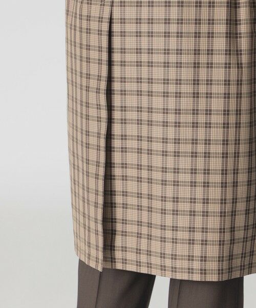 Paul Stuart / ポール・スチュアート その他アウター | 【数量限定】「COLLECTION LINE」チェック柄　ベルテッドバルマカーンコート | 詳細6