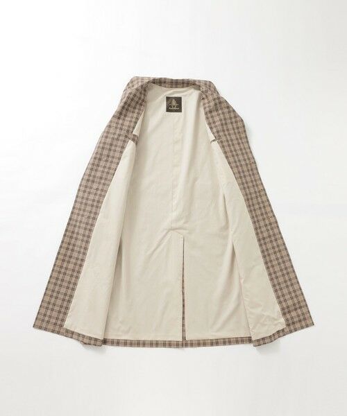 Paul Stuart / ポール・スチュアート その他アウター | 【数量限定】「COLLECTION LINE」チェック柄　ベルテッドバルマカーンコート | 詳細10