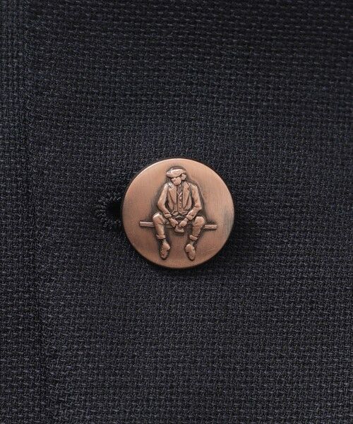 Paul Stuart / ポール・スチュアート その他アウター | 【数量限定】「COLLECTION LINE」ノッチドワイドラペル MOFコッパ—ボタンブレザー | 詳細9