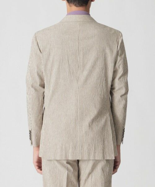 Paul Stuart / ポール・スチュアート その他アウター | 【数量限定】「COLLECTION LINE」シアサッカーノッチドワイドラペルジャケット | 詳細4