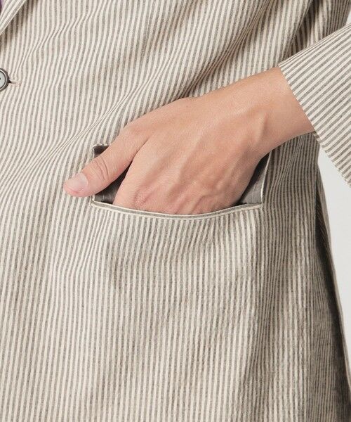 Paul Stuart / ポール・スチュアート その他アウター | 【数量限定】「COLLECTION LINE」シアサッカーノッチドワイドラペルジャケット | 詳細6