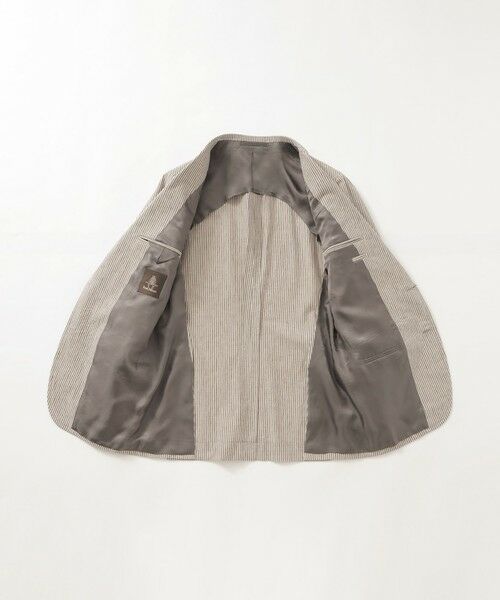 Paul Stuart / ポール・スチュアート その他アウター | 【数量限定】「COLLECTION LINE」シアサッカーノッチドワイドラペルジャケット | 詳細9