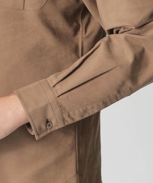 Paul Stuart / ポール・スチュアート ブルゾン | 【数量限定】「COLLECTION LINE」サファリシャツジャケット | 詳細5