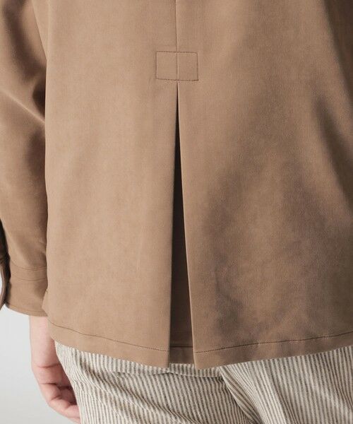 Paul Stuart / ポール・スチュアート ブルゾン | 【数量限定】「COLLECTION LINE」サファリシャツジャケット | 詳細6
