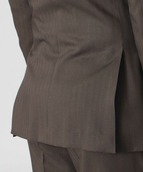 Paul Stuart / ポール・スチュアート セットアップ | 【数量限定】「COLLECTION LINE」シャドウヘリンボン シングル２ボタンワイドラペルスーツ | 詳細8