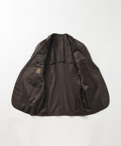 Paul Stuart / ポール・スチュアート セットアップ | 【数量限定】「COLLECTION LINE」シャドウヘリンボン シングル２ボタンワイドラペルスーツ | 詳細10