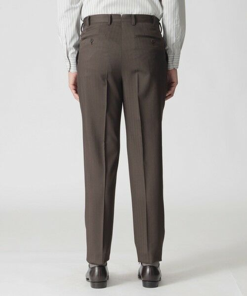 Paul Stuart / ポール・スチュアート セットアップ | 【数量限定】「COLLECTION LINE」シャドウヘリンボン シングル２ボタンワイドラペルスーツ | 詳細13