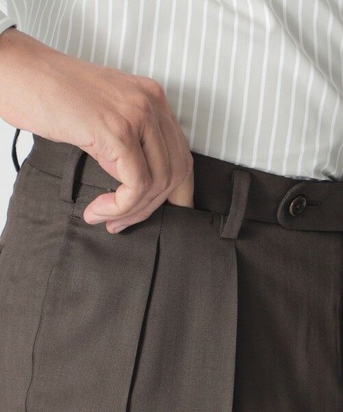 Paul Stuart / ポール・スチュアート セットアップ | 【数量限定】「COLLECTION LINE」シャドウヘリンボン シングル２ボタンワイドラペルスーツ | 詳細15