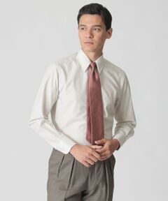 Paul Stuart / ポール・スチュアート シャツ・ブラウス | 【数量限定】「COLLECTION LINE」無地ハケメ　レギュラーカラー ドレスシャツ