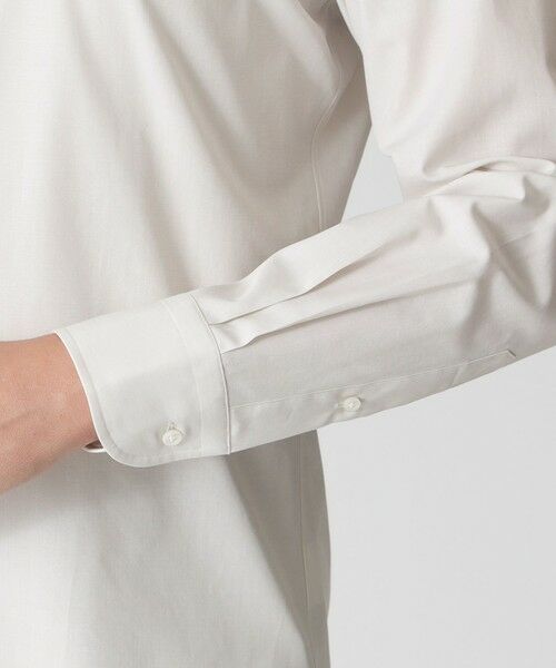 Paul Stuart / ポール・スチュアート シャツ・ブラウス | 【数量限定】「COLLECTION LINE」無地ハケメ　レギュラーカラー ドレスシャツ | 詳細5