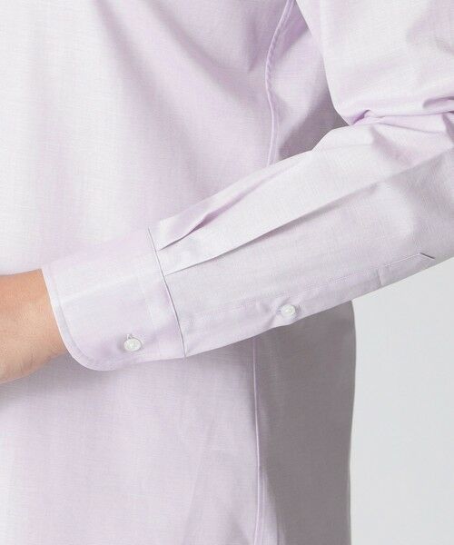Paul Stuart / ポール・スチュアート シャツ・ブラウス | 【数量限定「COLLECTION LINE」無地ハケメ レギュラーカラー ドレスシャツ | 詳細5