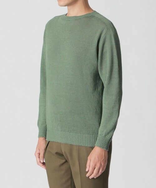 Paul Stuart / ポール・スチュアート ニット・セーター | 【数量限定】「COLLECTION LINE」ガンジークルーネックニット | 詳細6