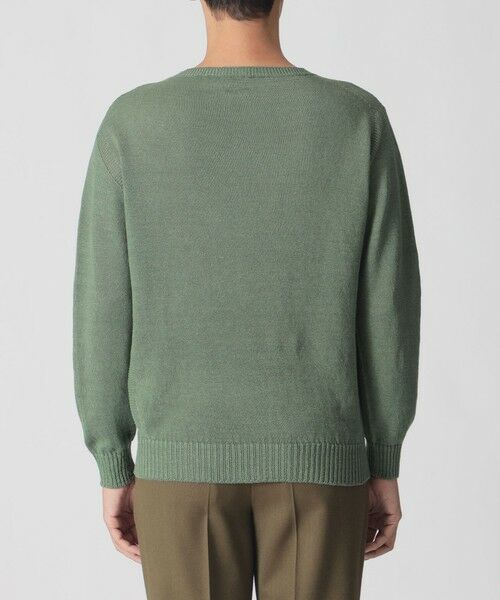 Paul Stuart / ポール・スチュアート ニット・セーター | 【数量限定】「COLLECTION LINE」ガンジークルーネックニット | 詳細7