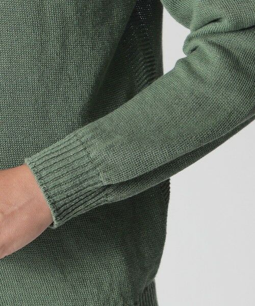 Paul Stuart / ポール・スチュアート ニット・セーター | 【数量限定】「COLLECTION LINE」ガンジークルーネックニット | 詳細8