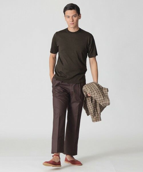 Paul Stuart / ポール・スチュアート ニット・セーター | 【数量限定】「COLLECTION LINE」クルーネック ニットTシャツ | 詳細3