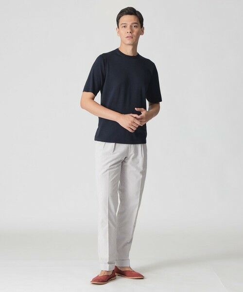 セール】 【数量限定】「COLLECTION LINE」クルーネック ニットT