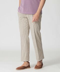 Paul Stuart / ポール・スチュアート その他パンツ | 【数量限定】「COLLECTION LINE」シアサッカー２インプリーツ ストレートシルエット サイドアジャストパンツ