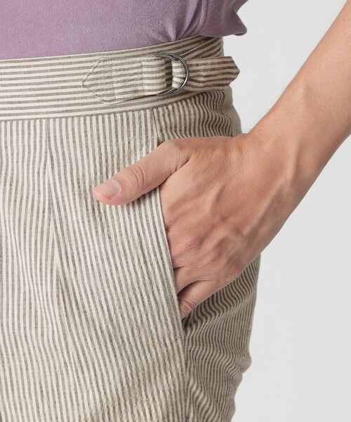 Paul Stuart / ポール・スチュアート その他パンツ | 【数量限定】「COLLECTION LINE」シアサッカー２インプリーツ ストレートシルエット サイドアジャストパンツ | 詳細5