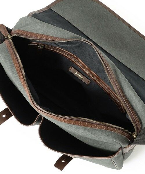 Paul Stuart / ポール・スチュアート バッグ | オイルドキャンバスメッセンジャーバッグ | 詳細4