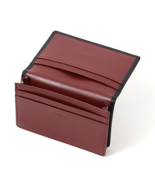 Paul Stuart / ポール・スチュアート 財布・コインケース・マネークリップ | インサイドカラーカーフスキン 名刺入れ | 詳細4