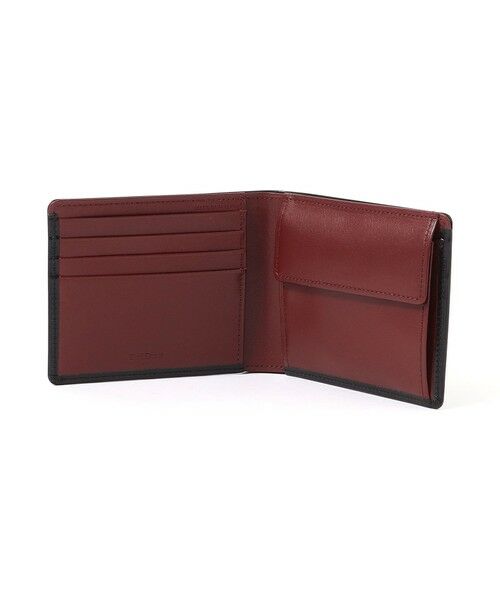 Paul Stuart / ポール・スチュアート 財布・コインケース・マネークリップ | インサイドカラーカーフスキン 二つ折り財布 | 詳細1