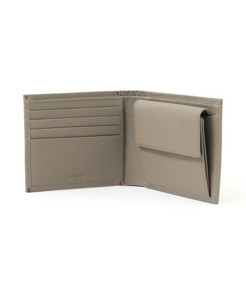 Paul Stuart / ポール・スチュアート 財布・コインケース・マネークリップ | プリズムハンドステッチ　二つ折り財布 | 詳細1