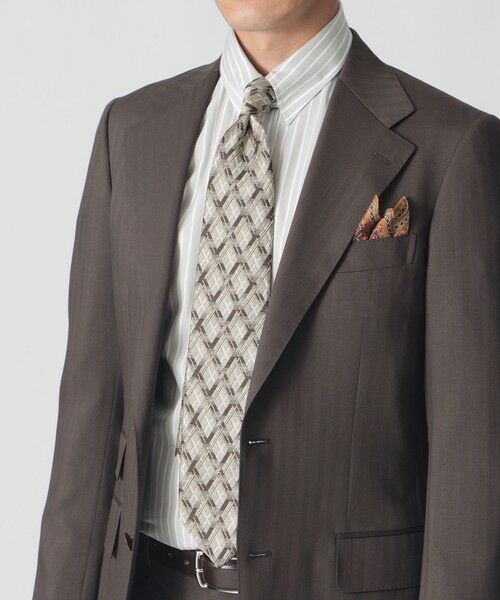 Paul Stuart / ポール・スチュアート ネクタイ | 【COLLECTION LINE】ネクタイ/ジオメトリック柄 | 詳細1